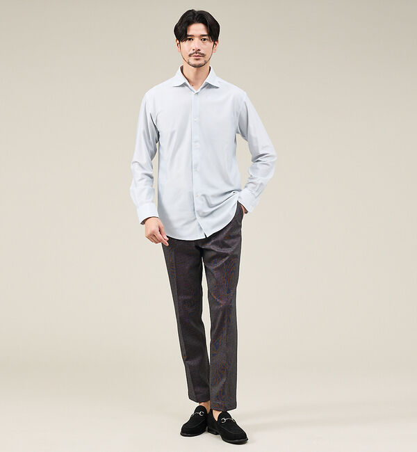 ABAHOUSE「【新型/セットアップ対応】ポンチ イージースラックス / 4WAYストレッチ /」|スラックス|