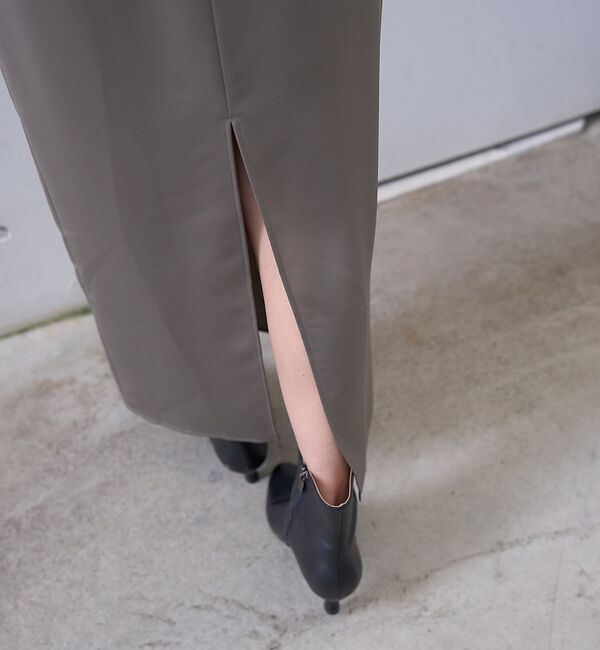 Rouge vif「2wayサスペンダー付きタイトスカート」|スカート|