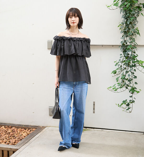 Rouge vif「【upper hights/アッパーハイツ】THE NIECE MID-RISE」|デニム|