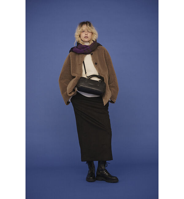 Rouge vif「【AULENTTI/オウレンティ】スクエアハンドショルダーバッグ」|ショルダー・メッセンジャー|