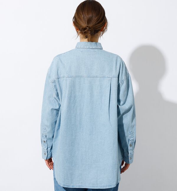 Rouge vif「【MICA&DEAL /マイカアンドディール】Denim shirt / デニム」|シャツ・ブラウス|