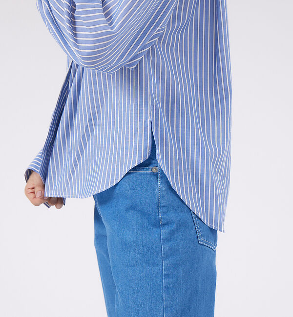 qualite「ドレープボウタイブラウス」|シャツ・ブラウス|