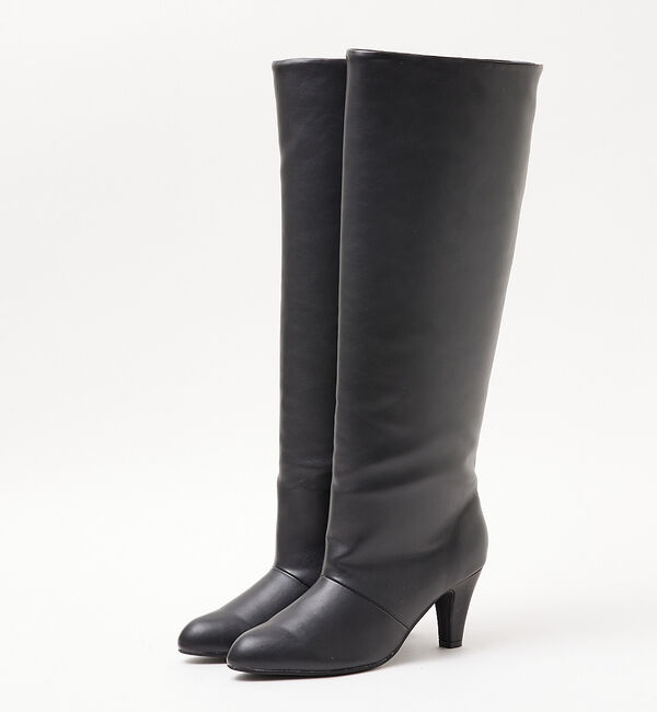 AU BANNISTER「【LAROUTE】ルーズロングブーツ」|ショートブーツ|