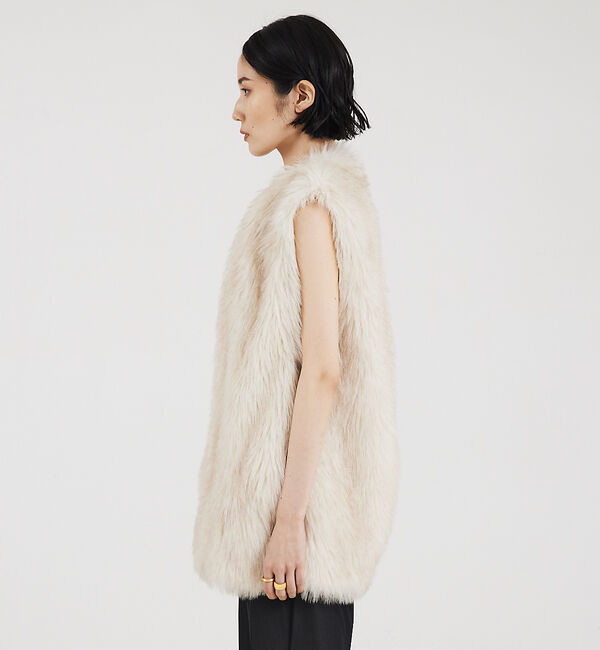 The Store by C' 「【COCUCA】エコファーベスト」|ダウンベスト・ベスト|