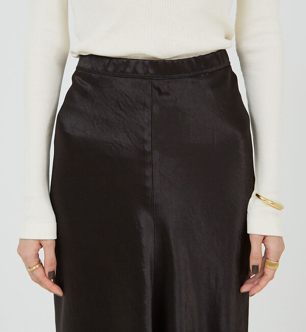 The Store by C' 「【COCUCA】サテンフレアースカート」|スカート|