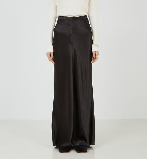 The Store by C' 「【COCUCA】サテンフレアースカート」|スカート|