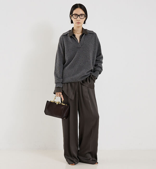 The Store by C' 「【COCUCA】ウォッシャブルシルクシャツ」|シャツ・ブラウス|