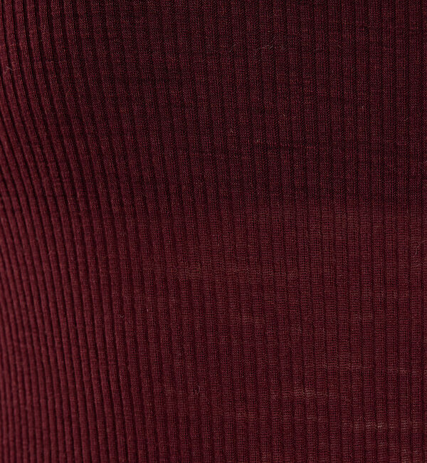 The Store by C' 「【COCUCA】ウールシフォンリブプルオーバー」|Tシャツ・カットソー|