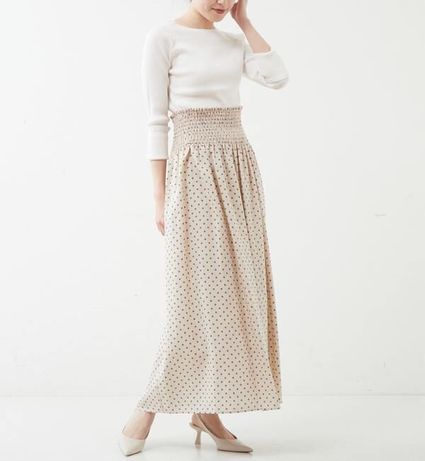 TIARA「プチフリルボートネックリブニット」|ニット・セーター|