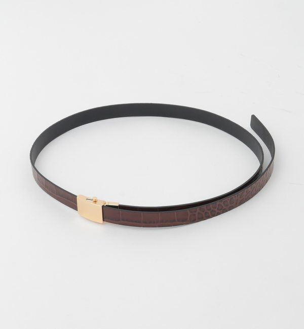 TIARA「【LEFIJE/レフィエ】ベルト（M5187B RVS Tresor&times;Mattise Coco）」|ベルト|ブラウン