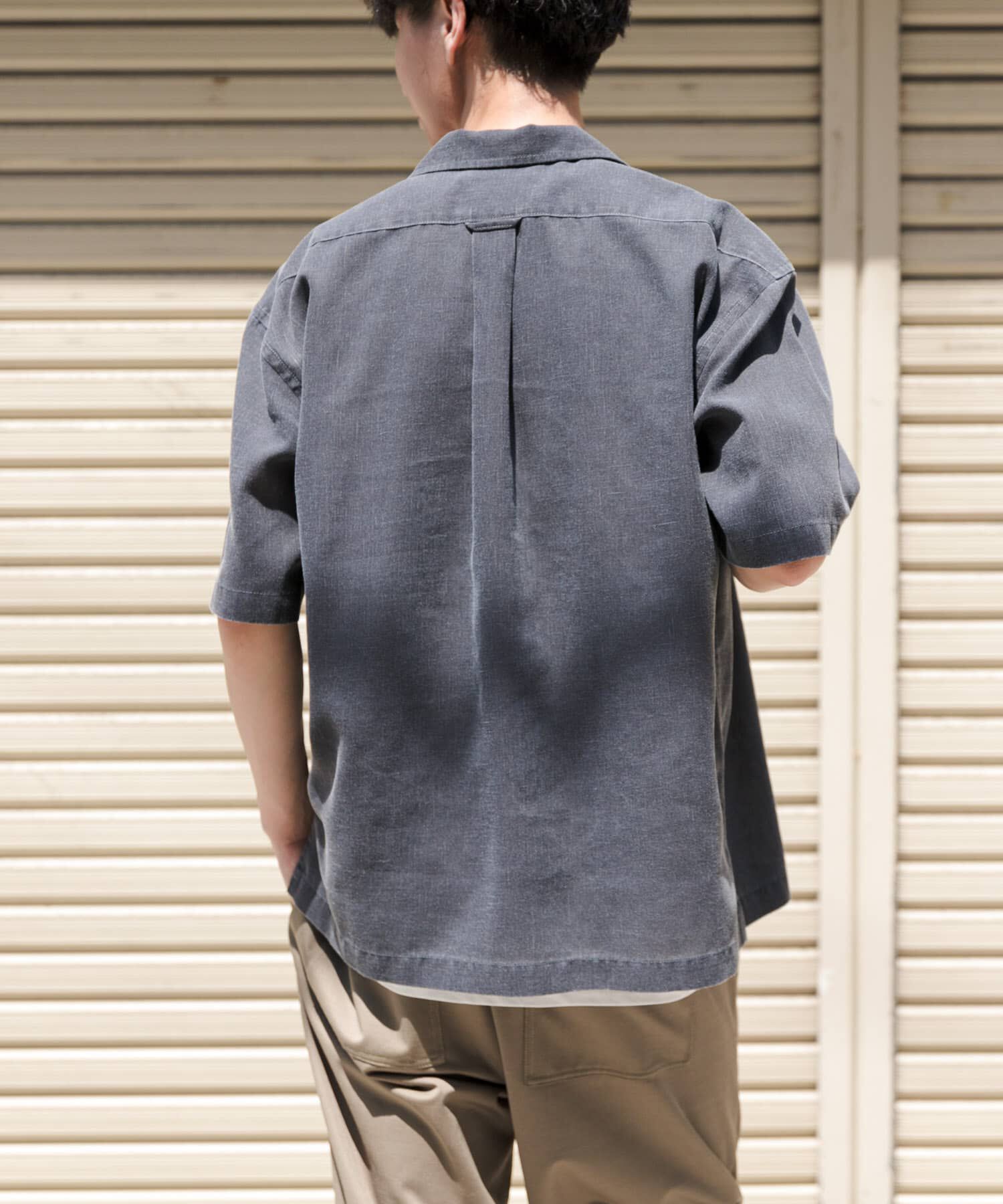 URBAN RESEARCH DOORS「FORK&SPOON　ピグメントプリントシャツ」|シャツ・ブラウス|