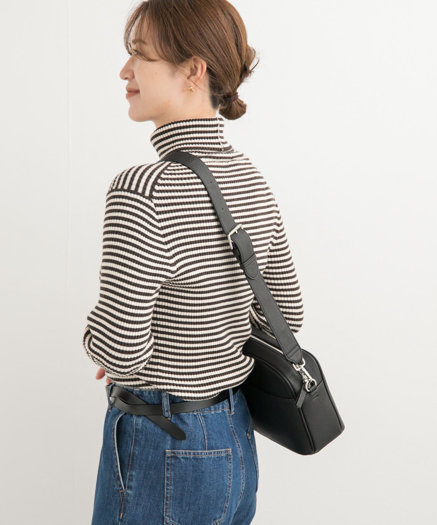 URBAN RESEARCH DOORS「ボーダーリブタートル」|ニット・セーター|