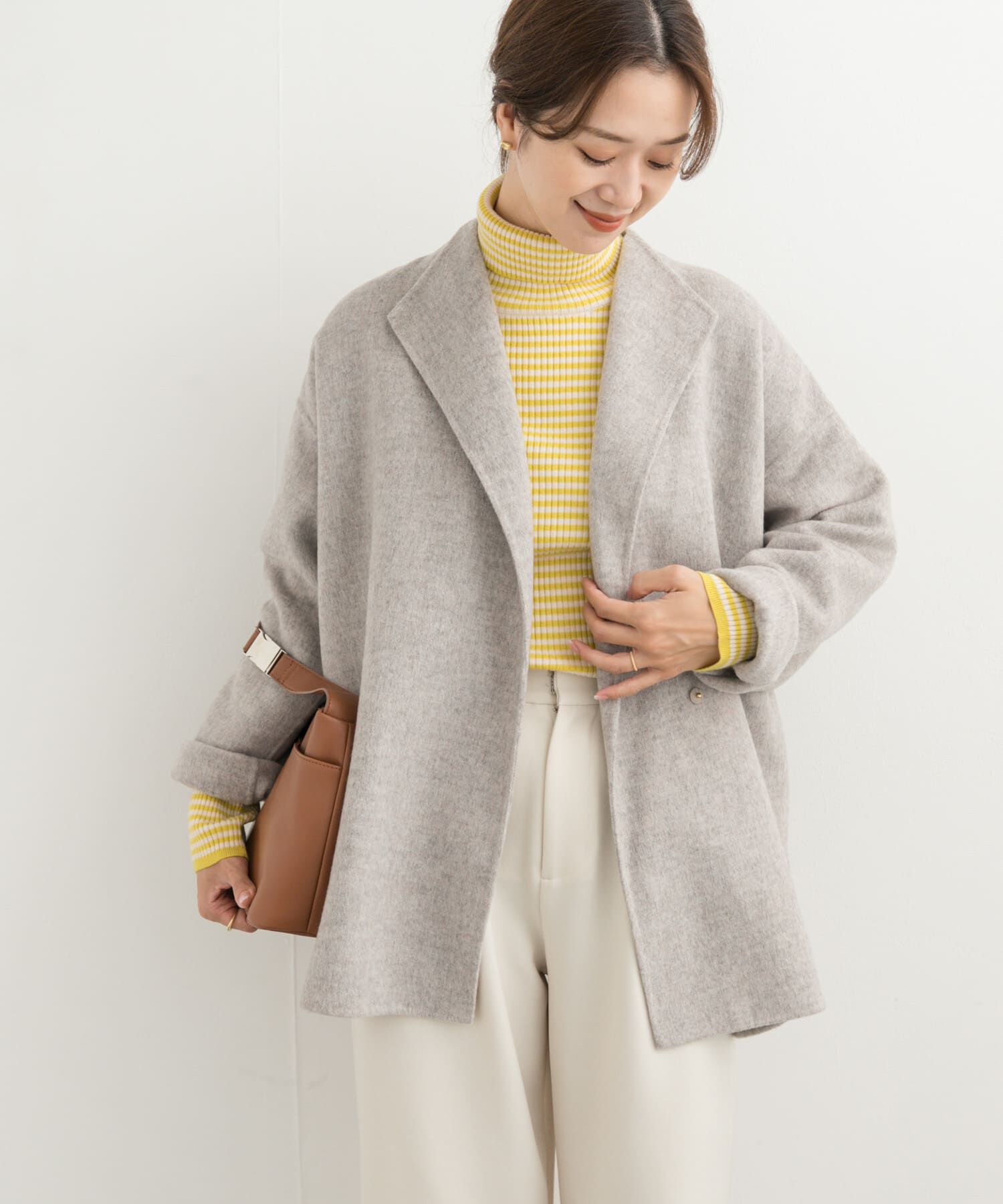 URBAN RESEARCH DOORS「ボーダーリブタートル」|ニット・セーター|