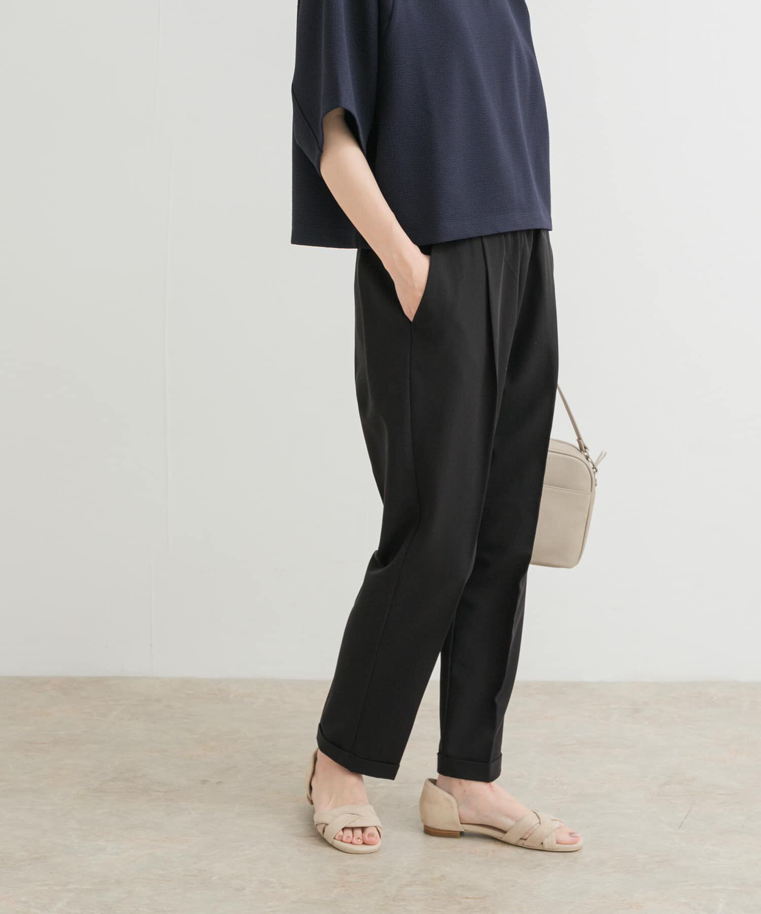 URBAN RESEARCH DOORS「『3サイズ展開』ストレッチテーパードイージーパンツ」|その他|