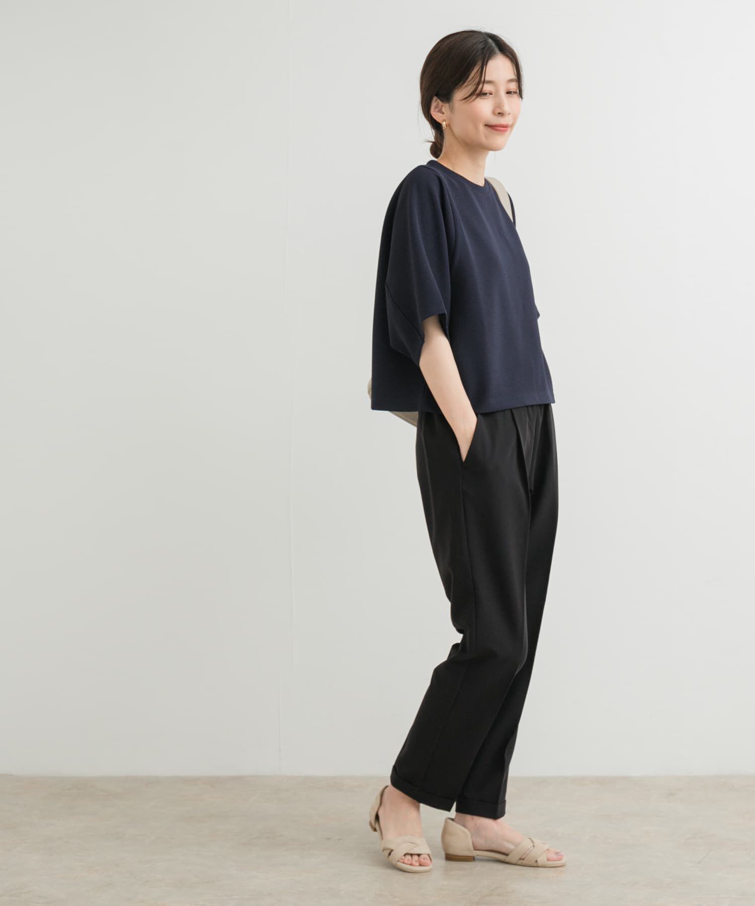 URBAN RESEARCH DOORS「『3サイズ展開』ストレッチテーパードイージーパンツ」|その他|