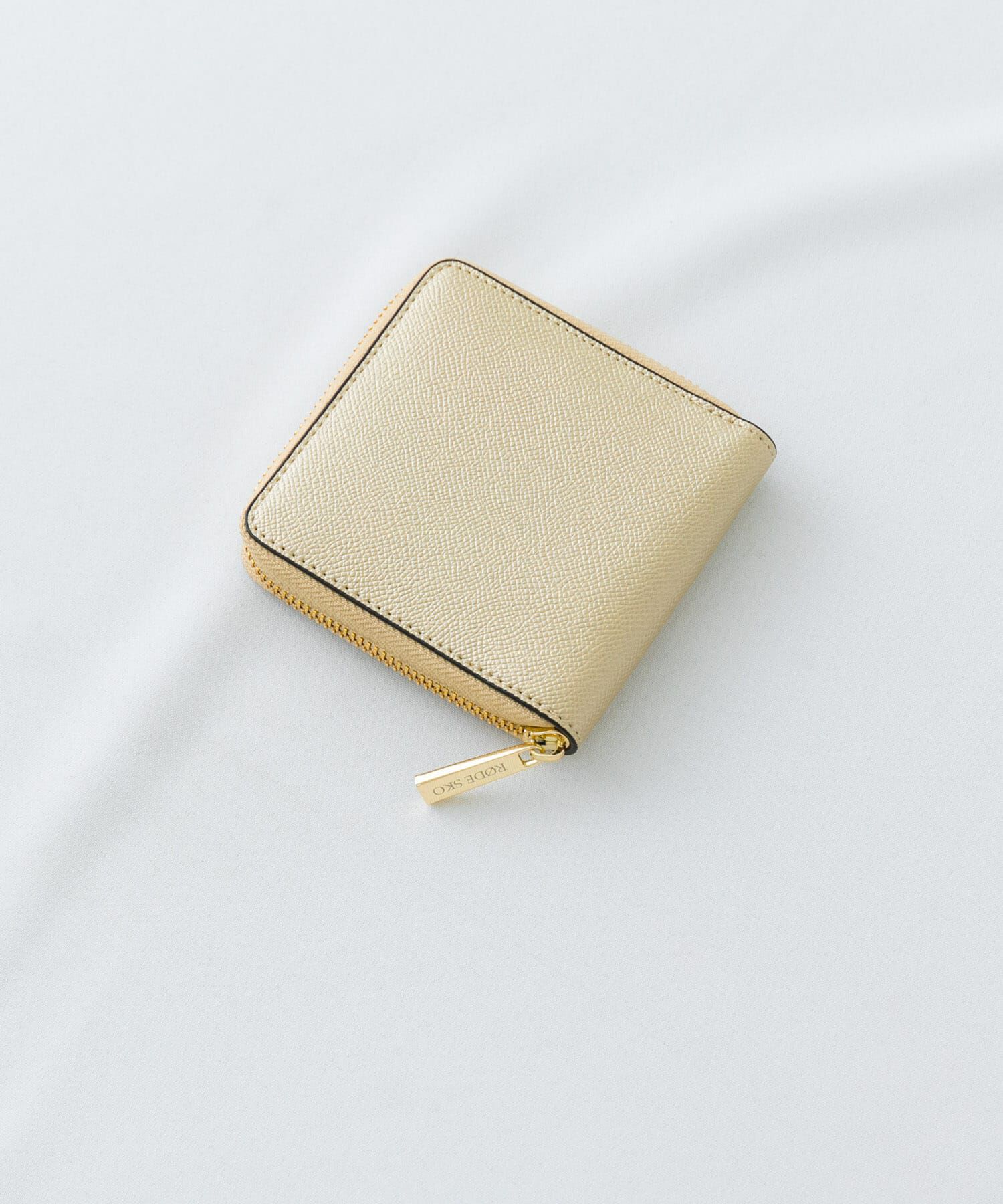 RODE SKO「二つ折りミニ財布」|財布|ゴールド系その他