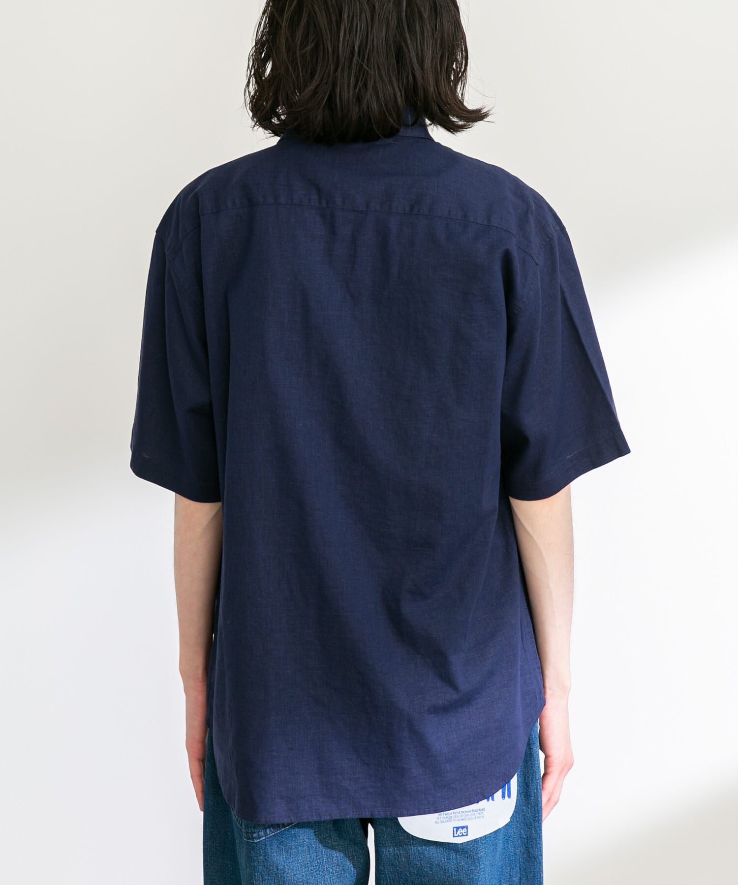 Sonny Label 「『吸水速乾/接触冷感』リネン混ハーフスリーブシャツ」|シャツ・ブラウス|