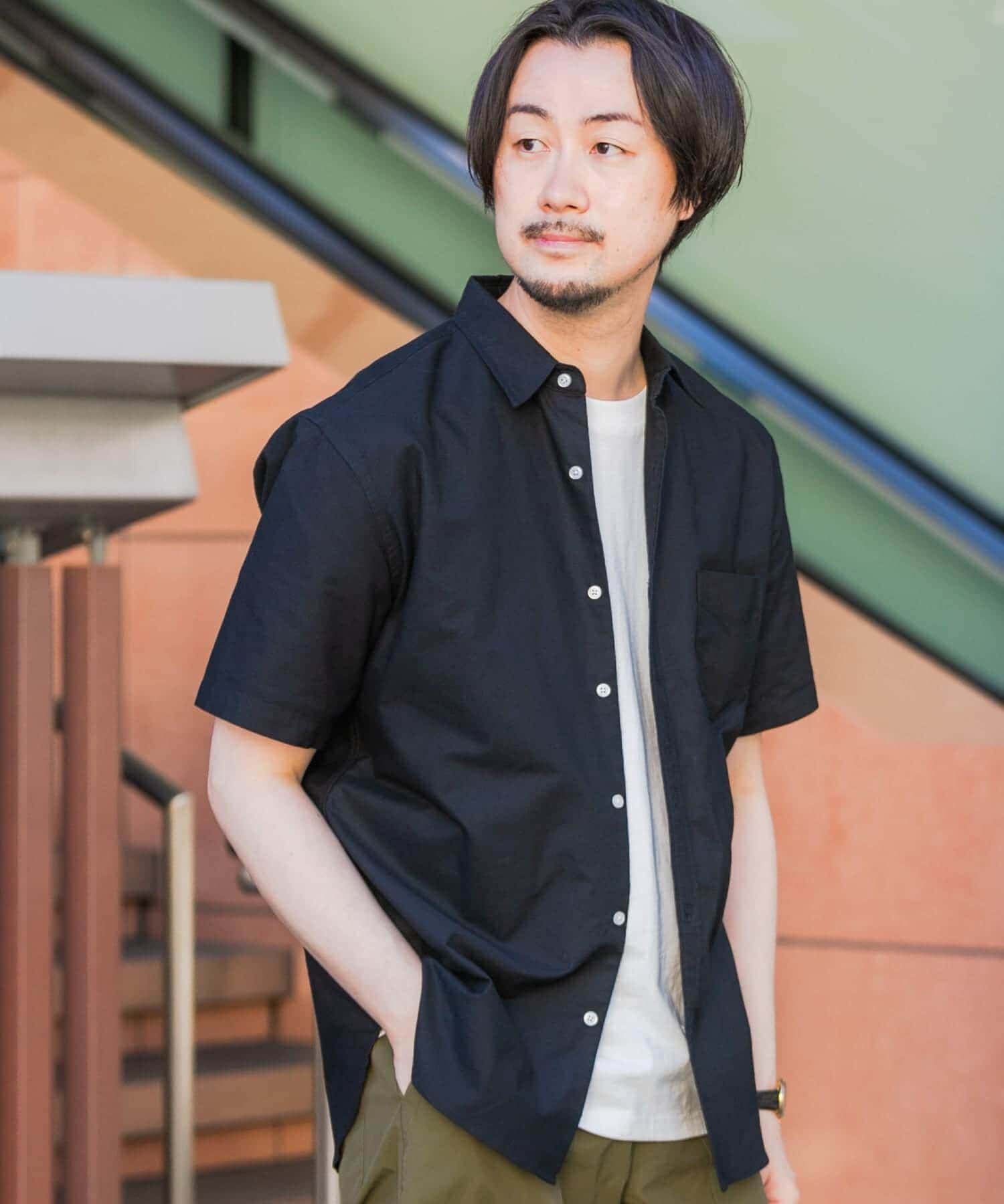 URBAN RESEARCH ROSSO「『抗菌/消臭』『XXLサイズあり』ハイパフォーマンスオックス半袖シャツ」|シャツ・ブラウス|