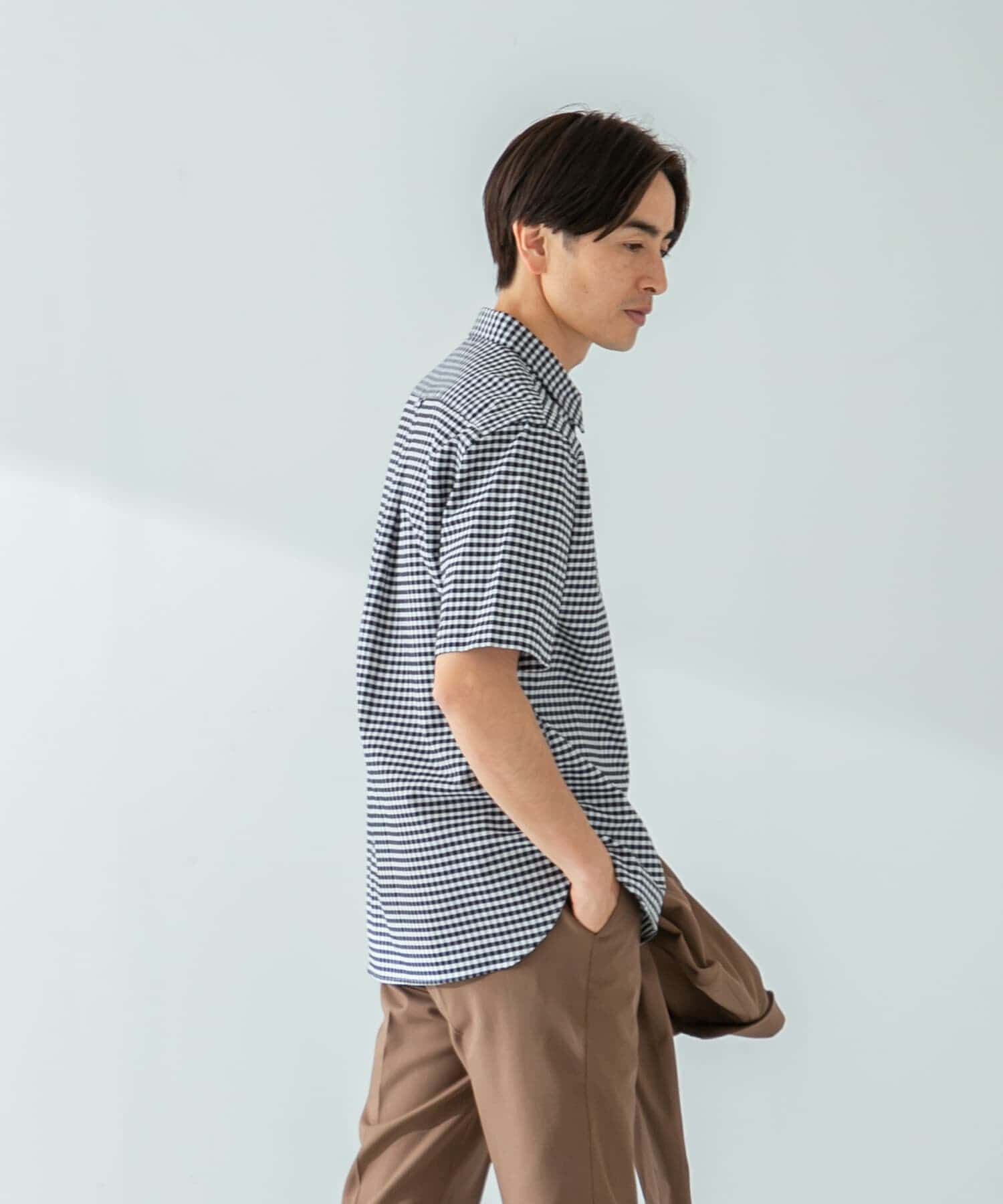 URBAN RESEARCH ROSSO「『抗菌/消臭』『XXLサイズあり』ハイパフォーマンスオックス半袖シャツ」|シャツ・ブラウス|