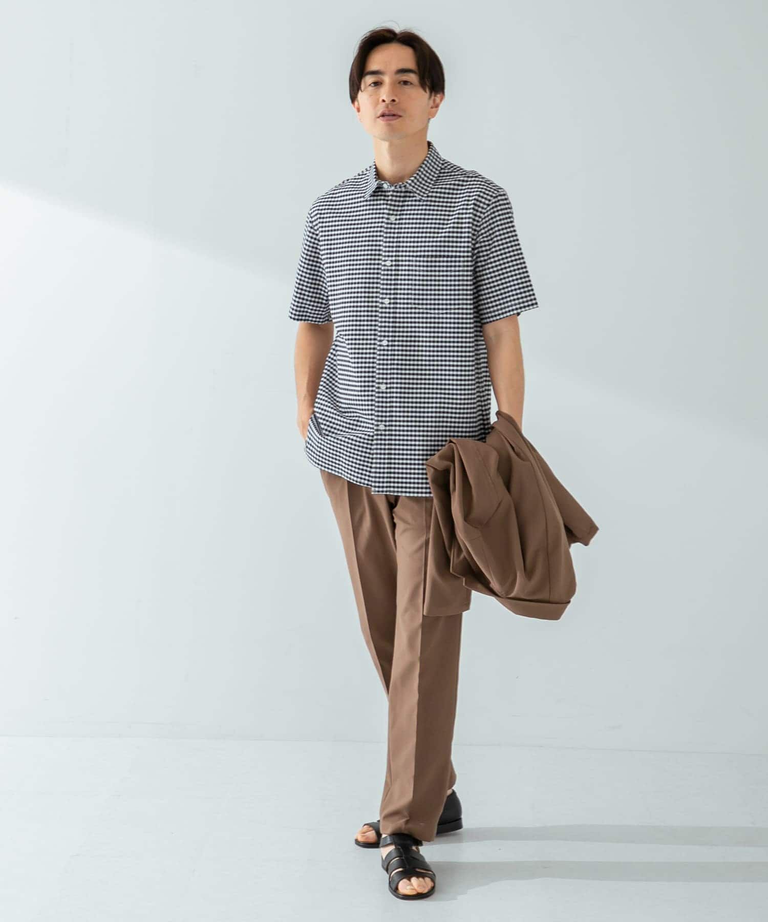 URBAN RESEARCH ROSSO「『抗菌/消臭』『XXLサイズあり』ハイパフォーマンスオックス半袖シャツ」|シャツ・ブラウス|