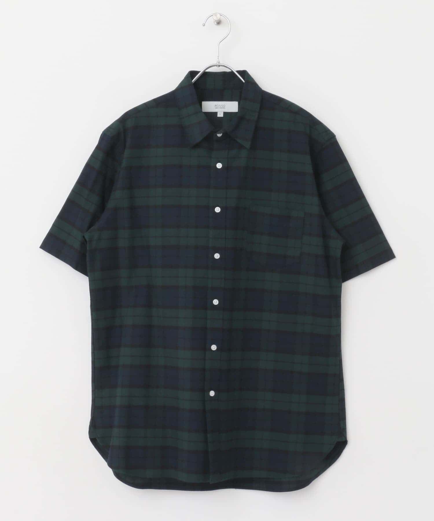 URBAN RESEARCH ROSSO「『抗菌/消臭』『XXLサイズあり』ハイパフォーマンスオックス半袖シャツ」|シャツ・ブラウス|