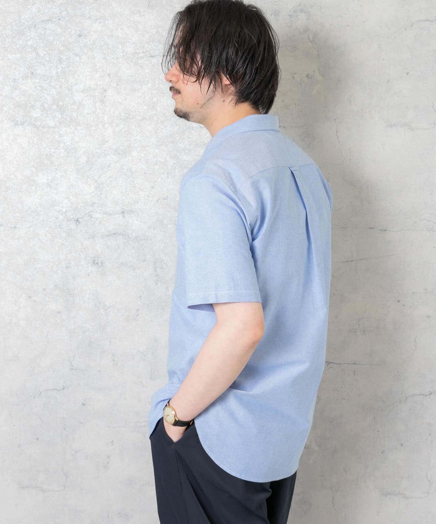 URBAN RESEARCH ROSSO「『抗菌/消臭』『XXLサイズあり』ハイパフォーマンスオックス半袖シャツ」|シャツ・ブラウス|