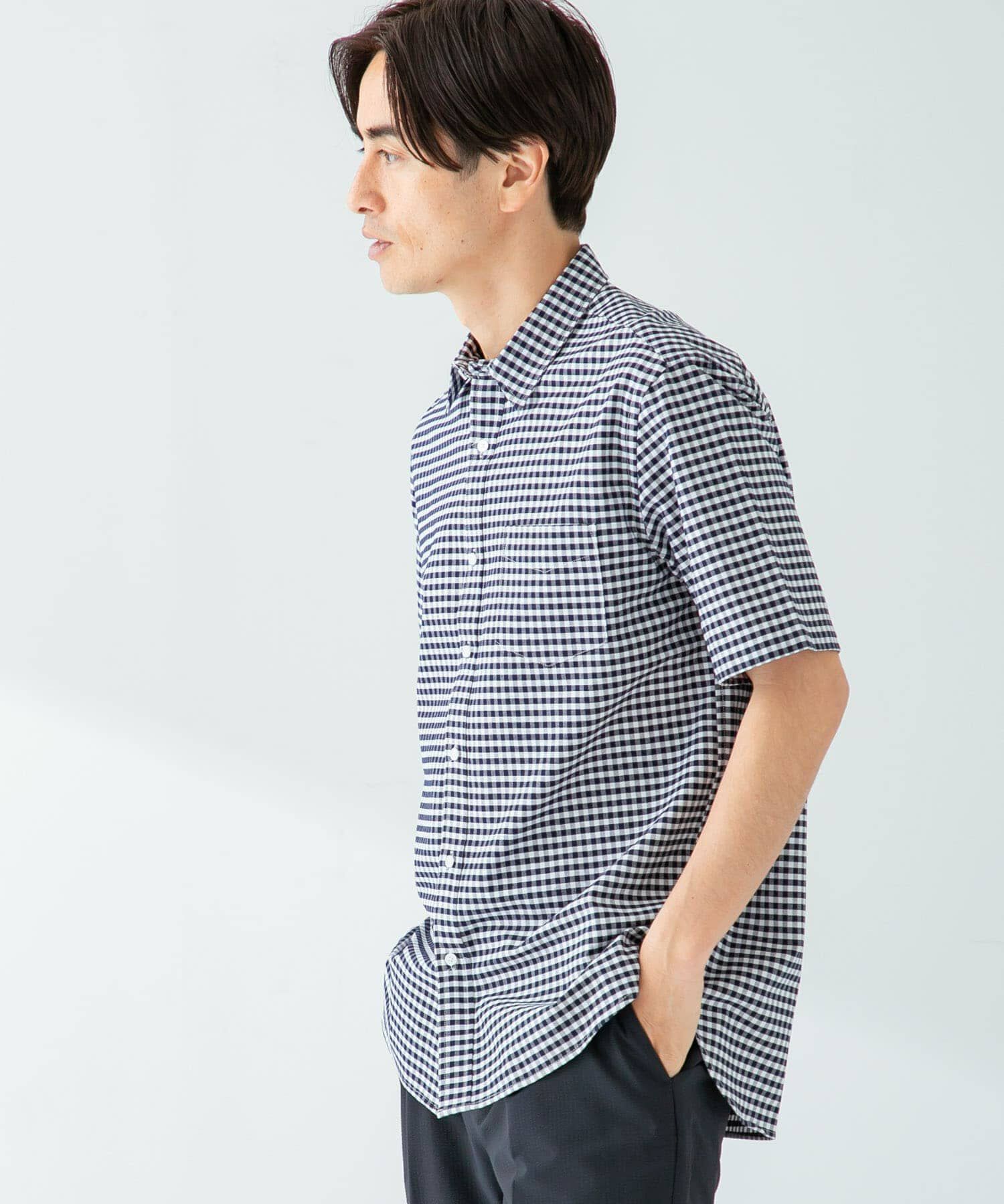 URBAN RESEARCH ROSSO「『抗菌/消臭』『XXLサイズあり』ハイパフォーマンスオックス半袖シャツ」|シャツ・ブラウス|