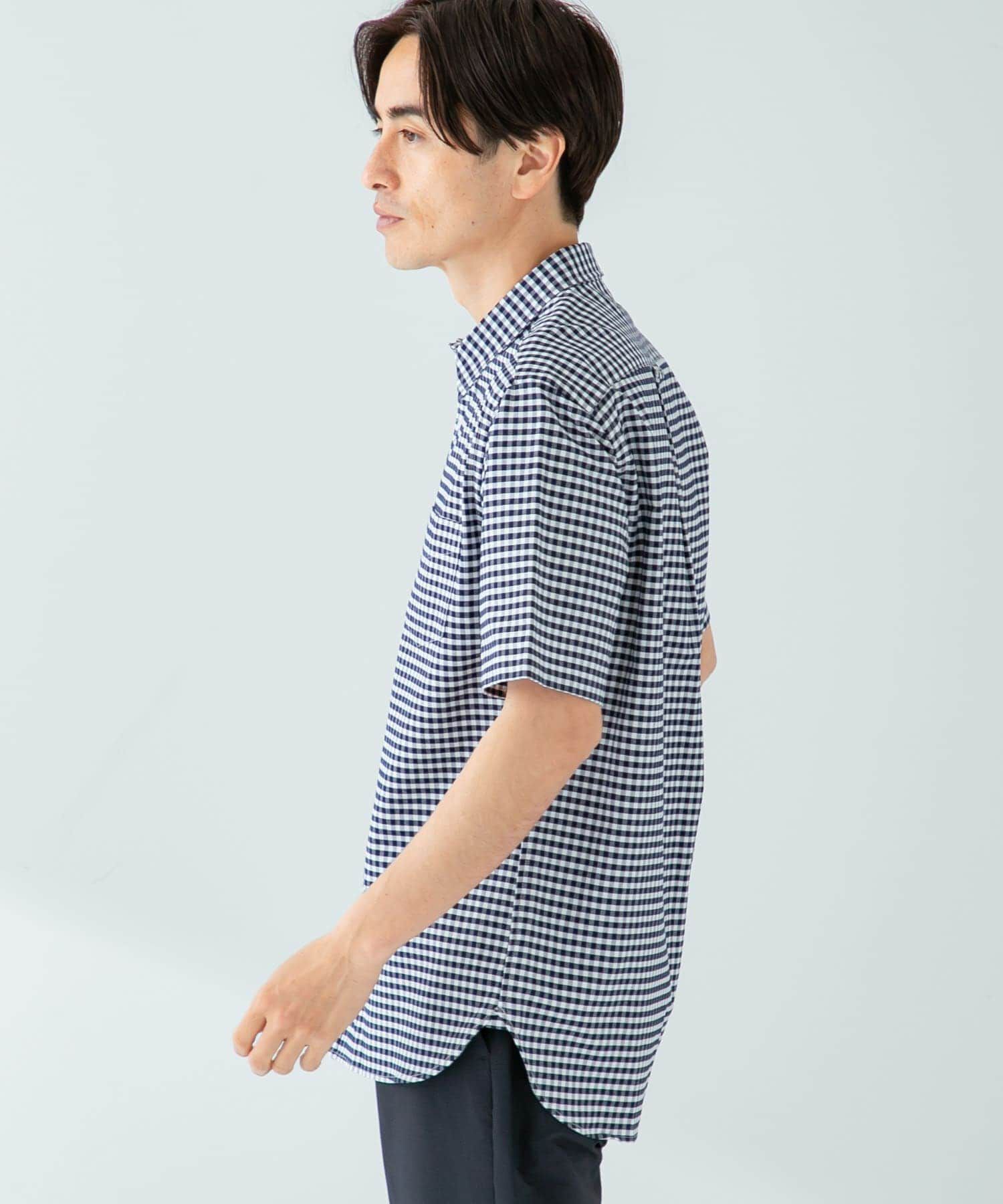 URBAN RESEARCH ROSSO「『抗菌/消臭』『XXLサイズあり』ハイパフォーマンスオックス半袖シャツ」|シャツ・ブラウス|