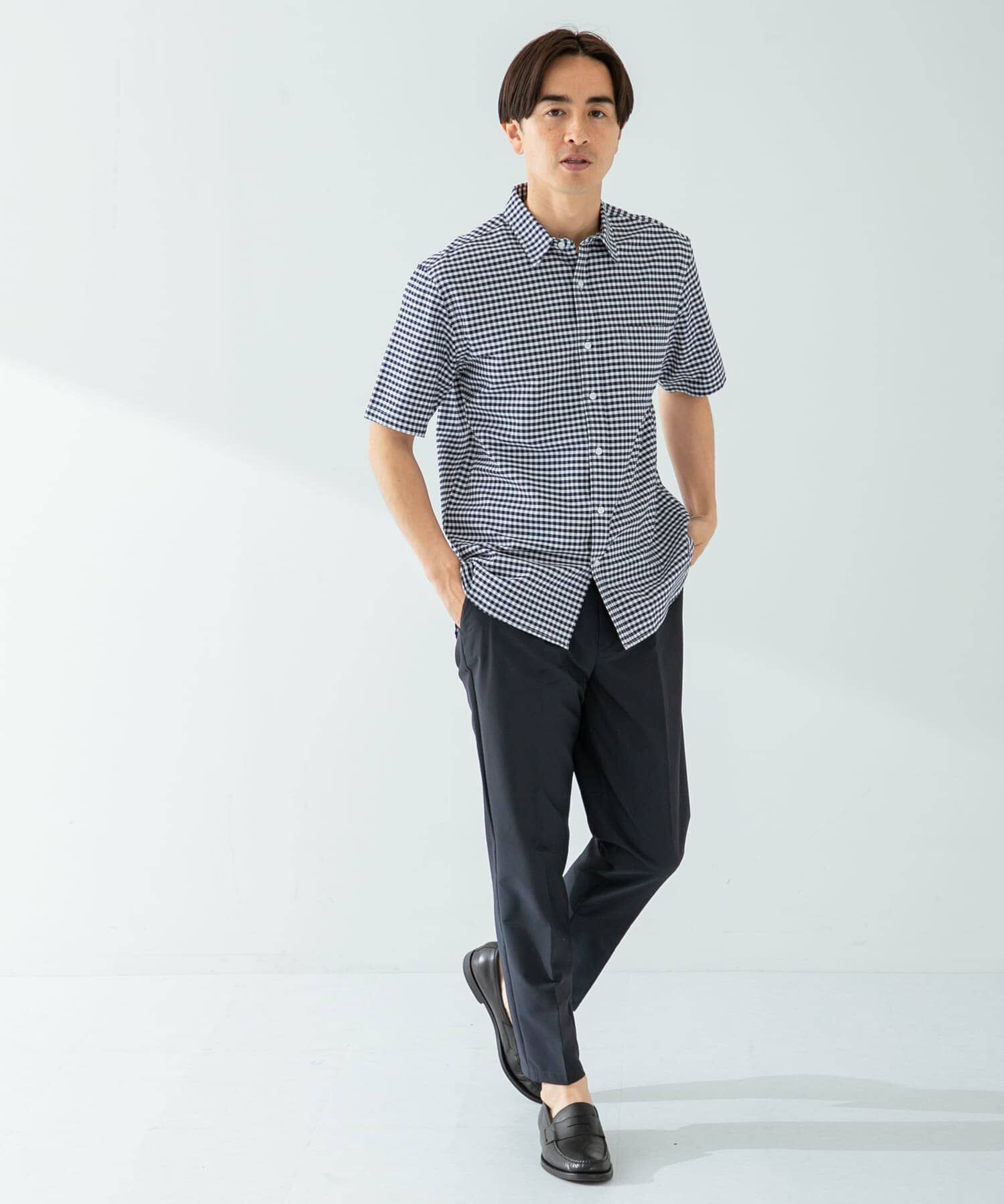 URBAN RESEARCH ROSSO「『抗菌/消臭』『XXLサイズあり』ハイパフォーマンスオックス半袖シャツ」|シャツ・ブラウス|