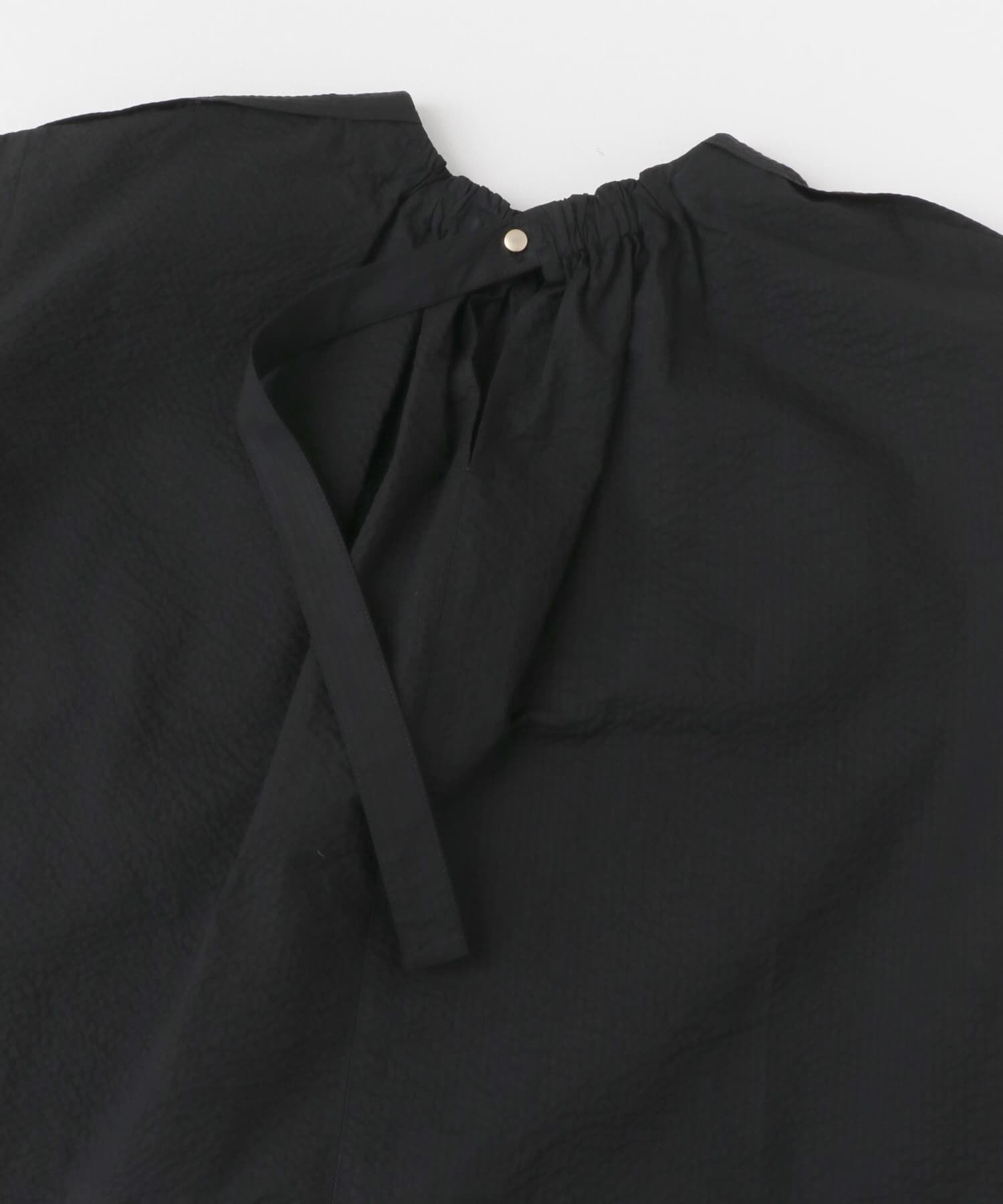 URBAN RESEARCH ROSSO「シアサッカーショートギャザーブラウス」|シャツ・ブラウス|