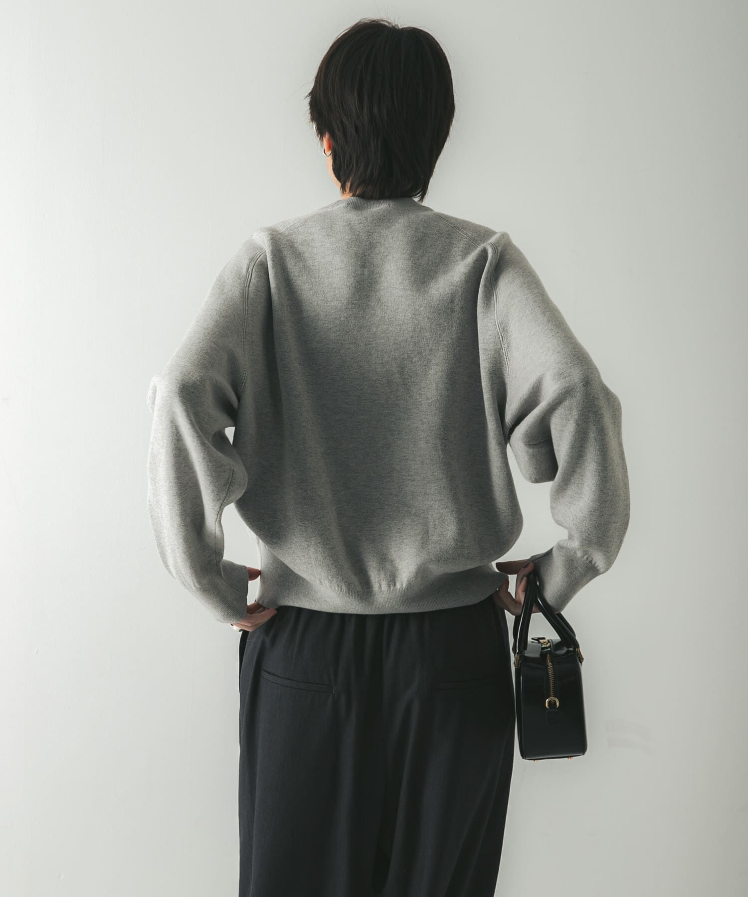 URBAN RESEARCH「コットンカシミヤスウェットニット」|ニット・セーター|