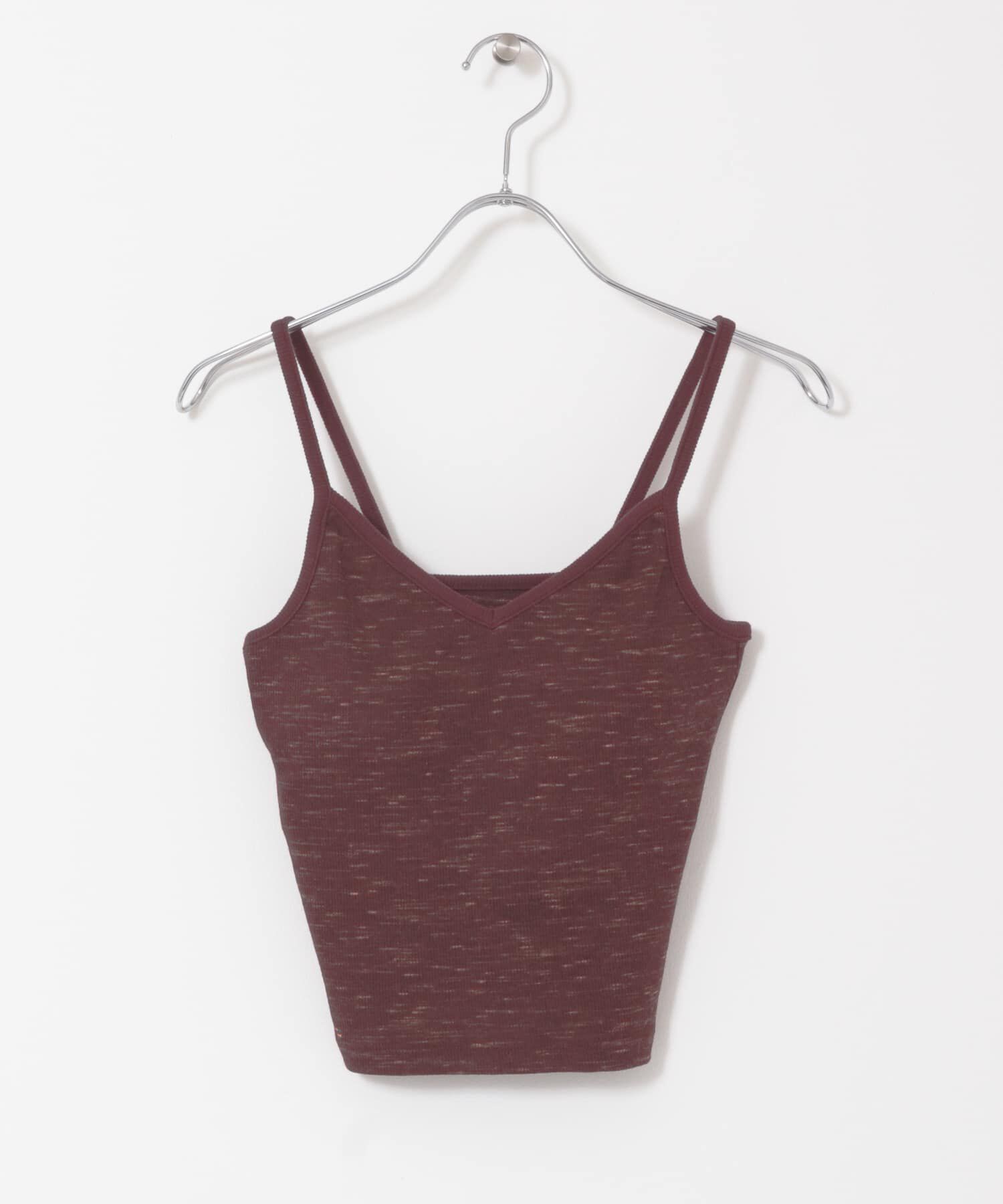  「メランジクロップドキャミソール」|キャミソール|