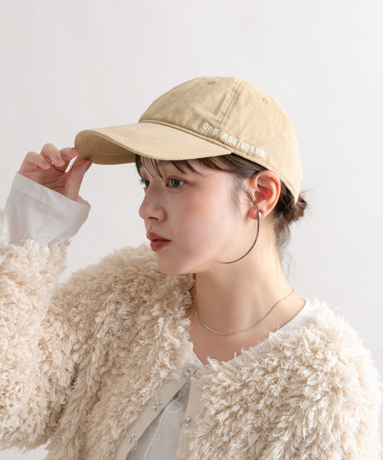  「サイドエンブロイダリーCAP」|キャップ・キャスケット|