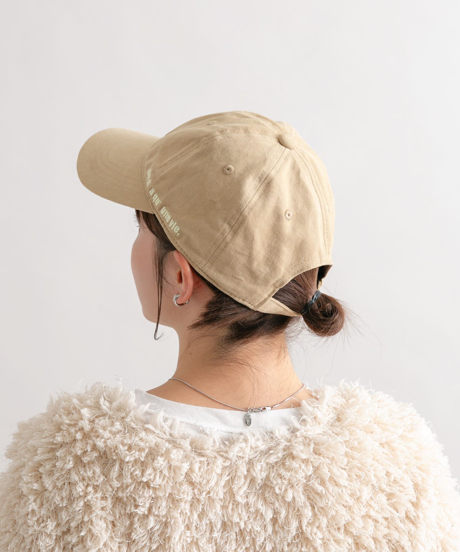  「サイドエンブロイダリーCAP」|キャップ・キャスケット|