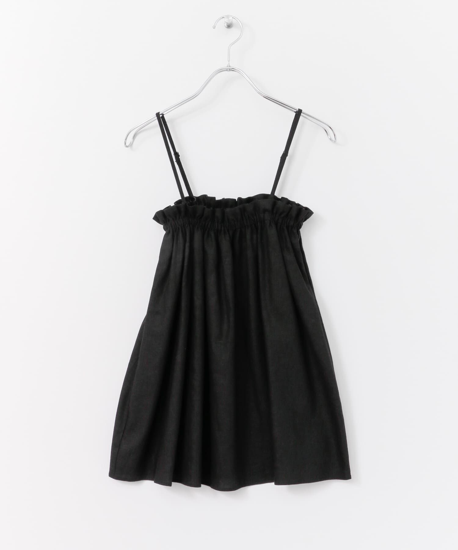  「リネンギャザーキャミ&there4;」|キャミソール|