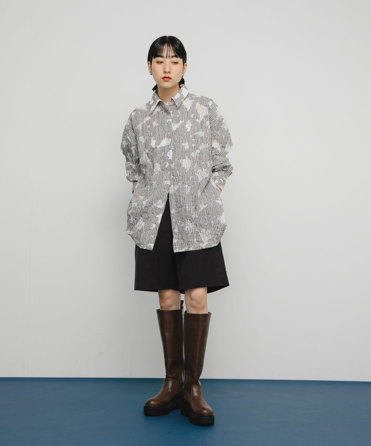  「フロントステッチショートパンツ」|その他|