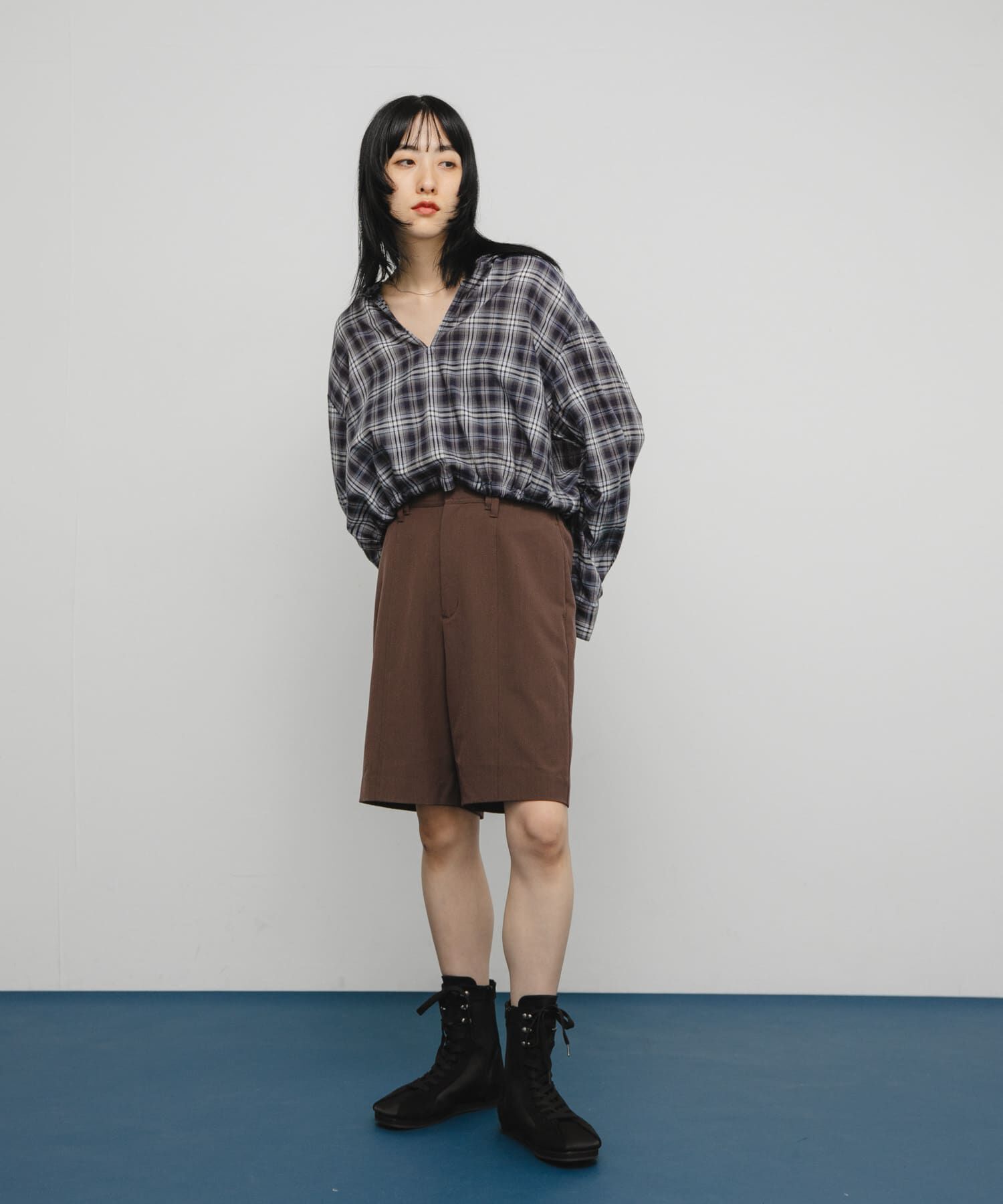  「フロントステッチショートパンツ」|その他|