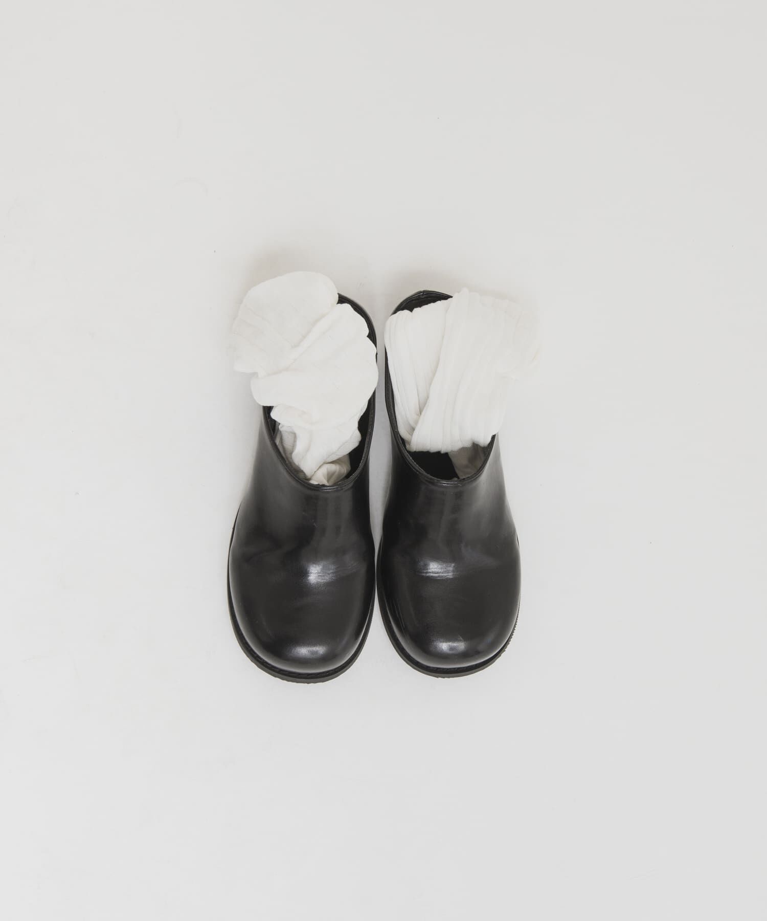  「プランプトゥサボミュール」|サンダル|ブラック