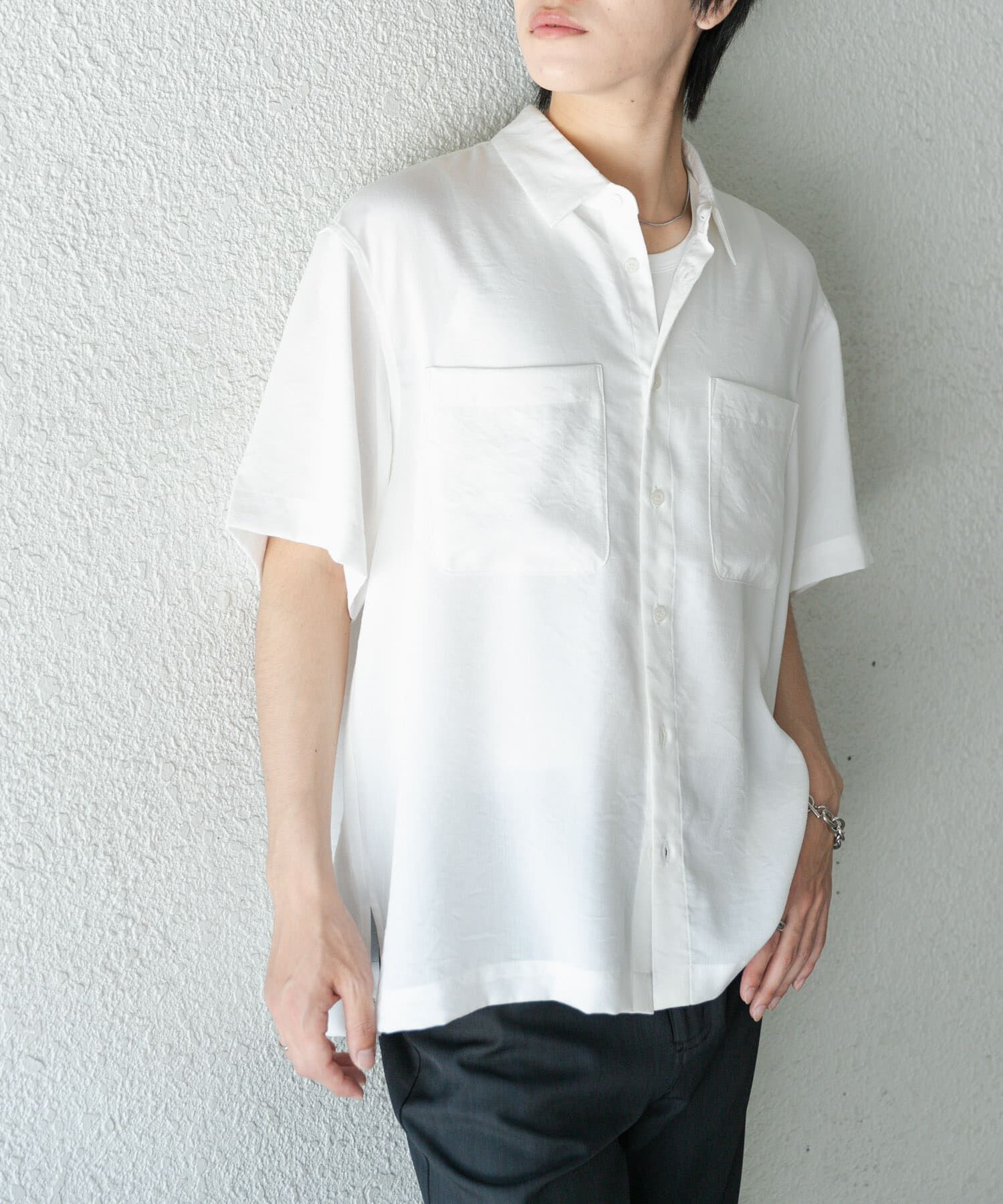 SENSE OF PLACE by URBAN RESEARCH「ソフトツイルWPKレギュラーカラーショートスリーブシャツ」|シャツ・ブラウス|