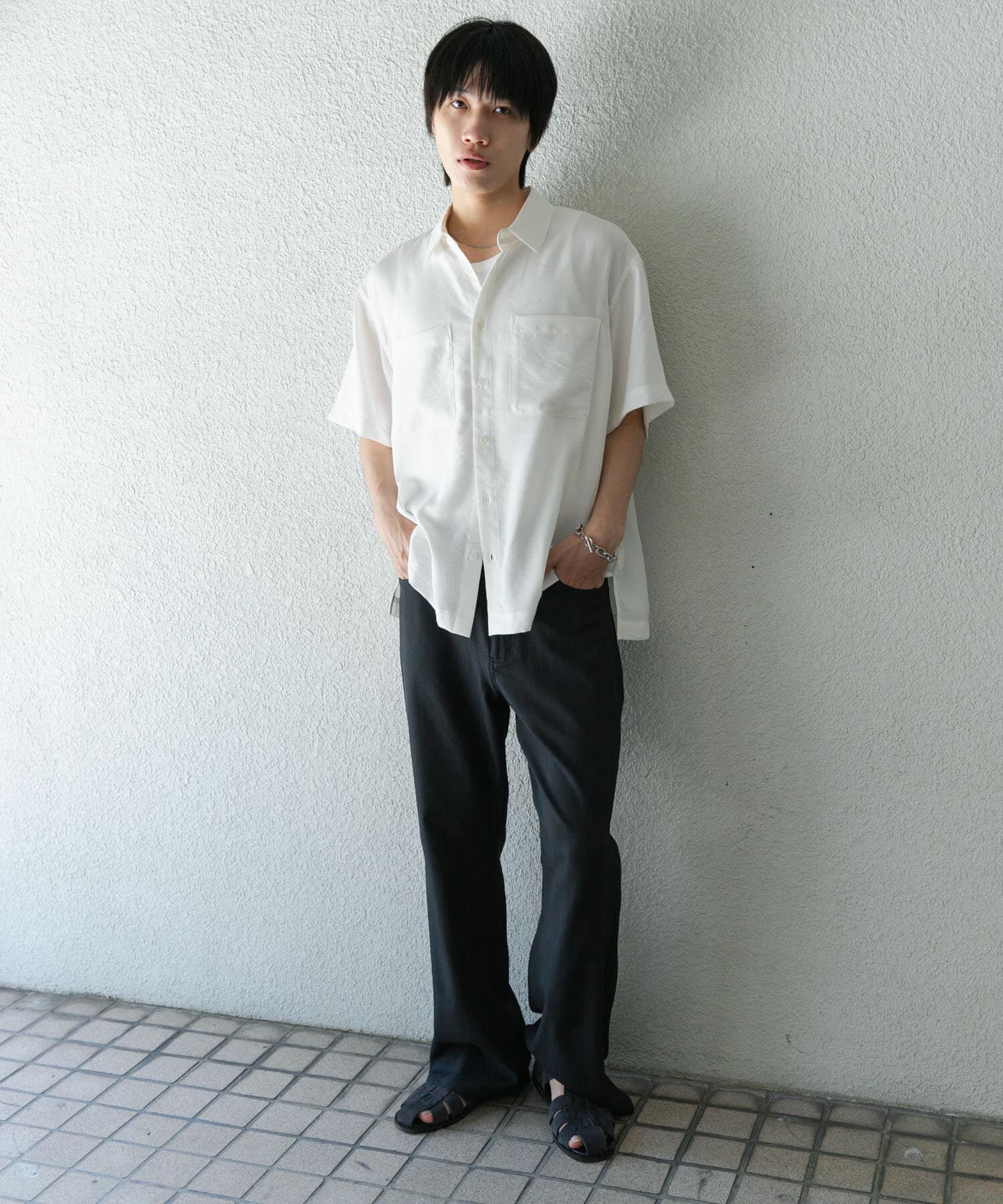 SENSE OF PLACE by URBAN RESEARCH「ソフトツイルWPKレギュラーカラーショートスリーブシャツ」|シャツ・ブラウス|