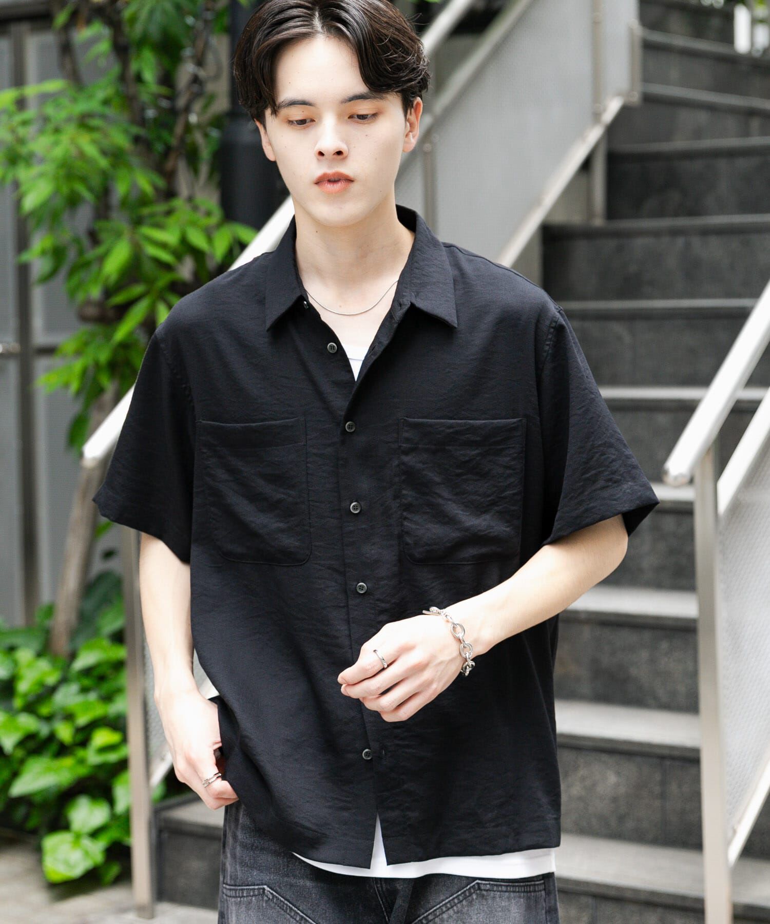 SENSE OF PLACE by URBAN RESEARCH「ソフトツイルWPKレギュラーカラーショートスリーブシャツ」|シャツ・ブラウス|