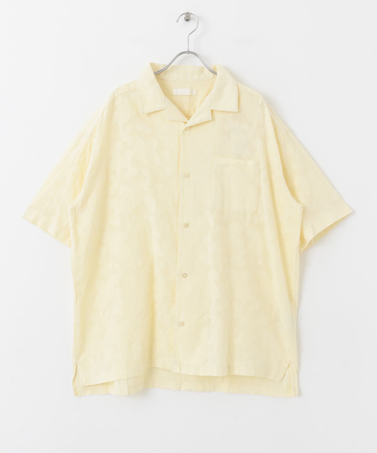 SENSE OF PLACE by URBAN RESEARCH「ペイズリーオープンカラーシャツ(5分袖)」|シャツ・ブラウス|