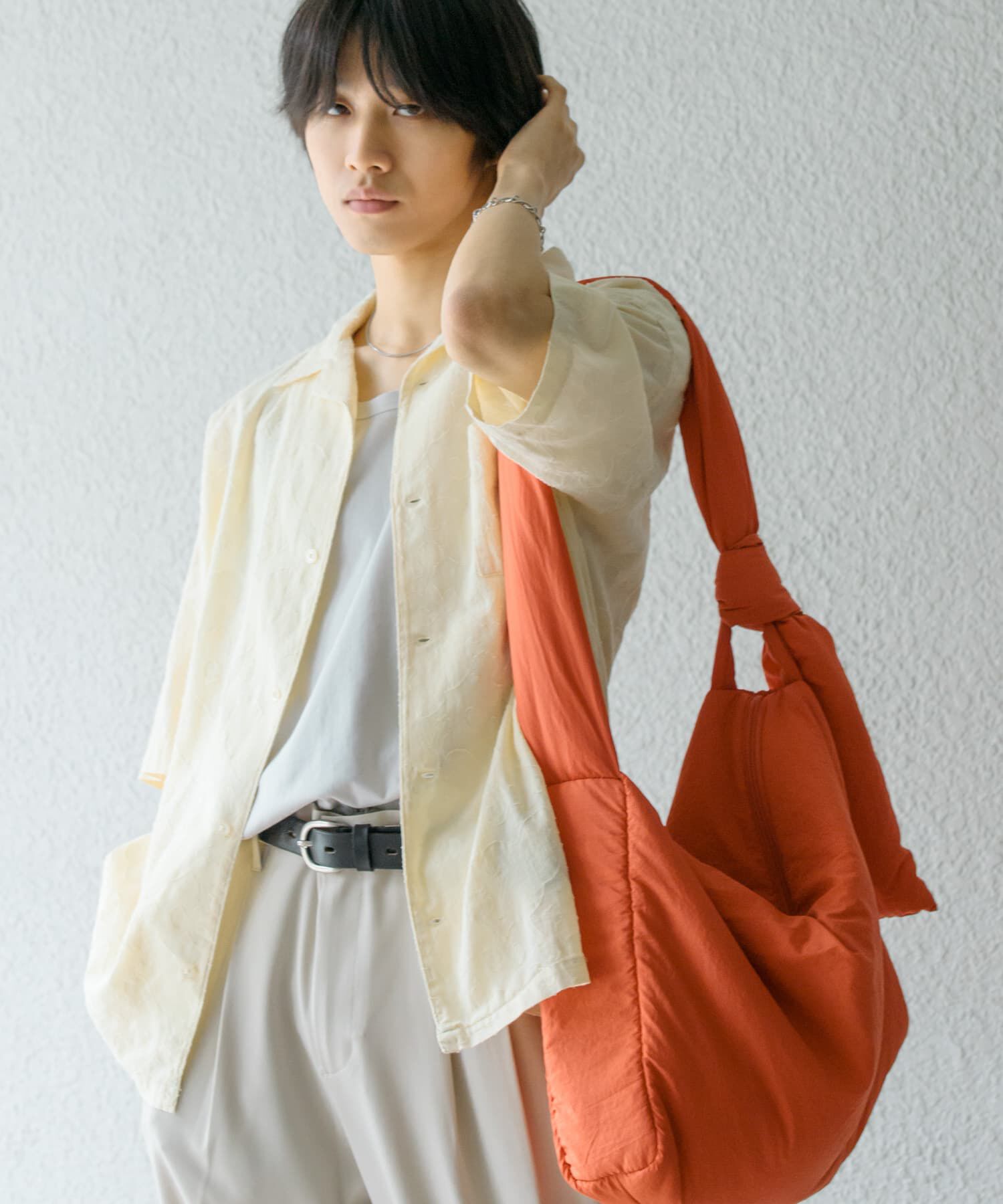 SENSE OF PLACE by URBAN RESEARCH「ペイズリーオープンカラーシャツ(5分袖)」|シャツ・ブラウス|