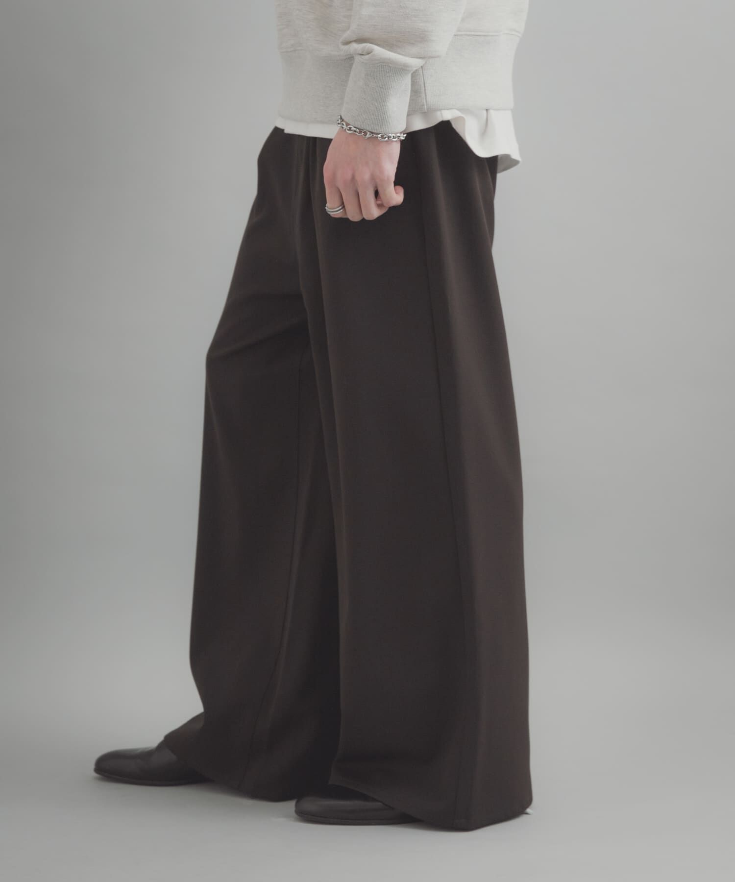 SENSE OF PLACE by URBAN RESEARCH「ラウンドポケットワンタックワイドスラックス」|その他|