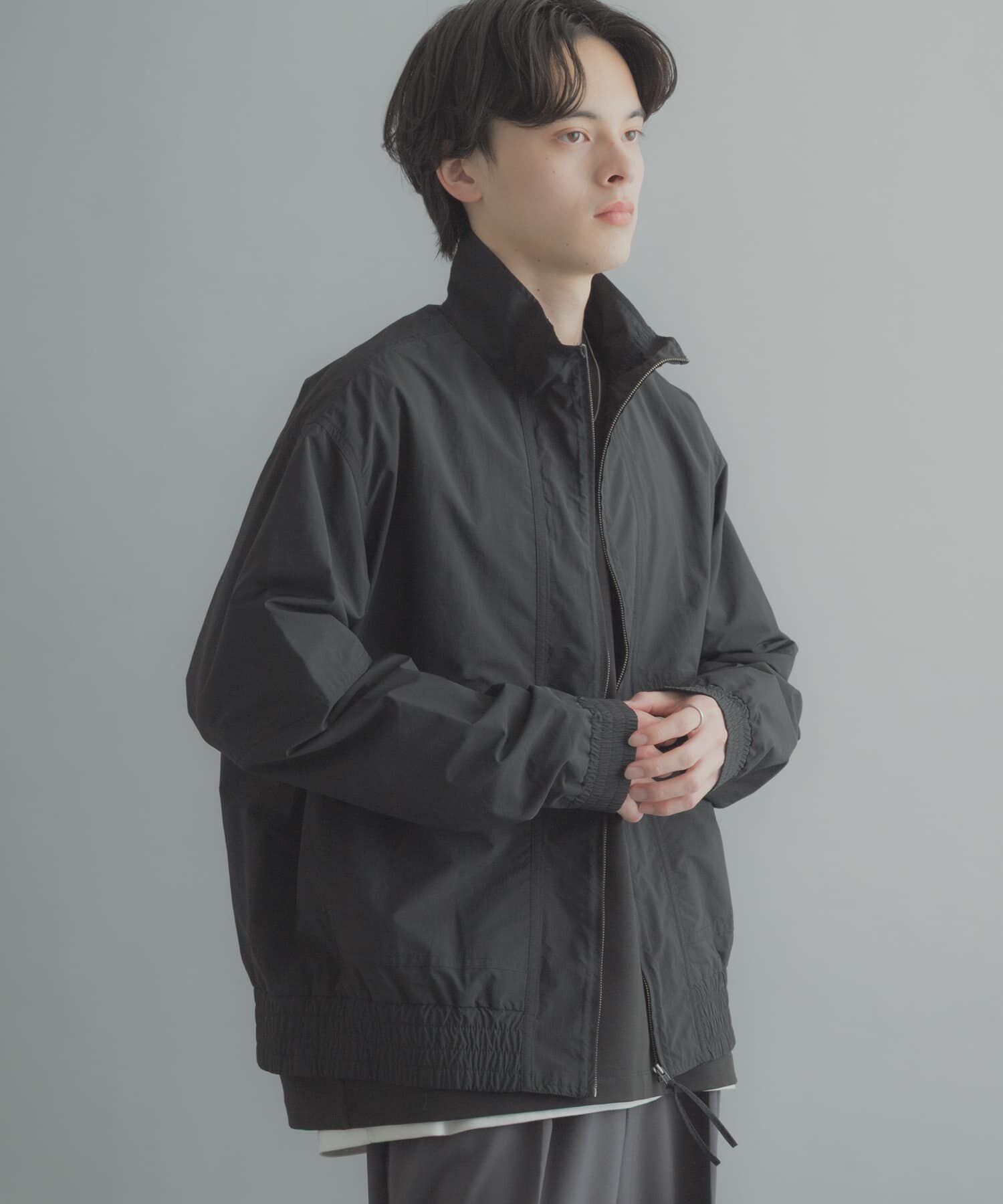 SENSE OF PLACE by URBAN RESEARCH「リップストップナイロンブルゾン」|ブルゾン・スタジャン|