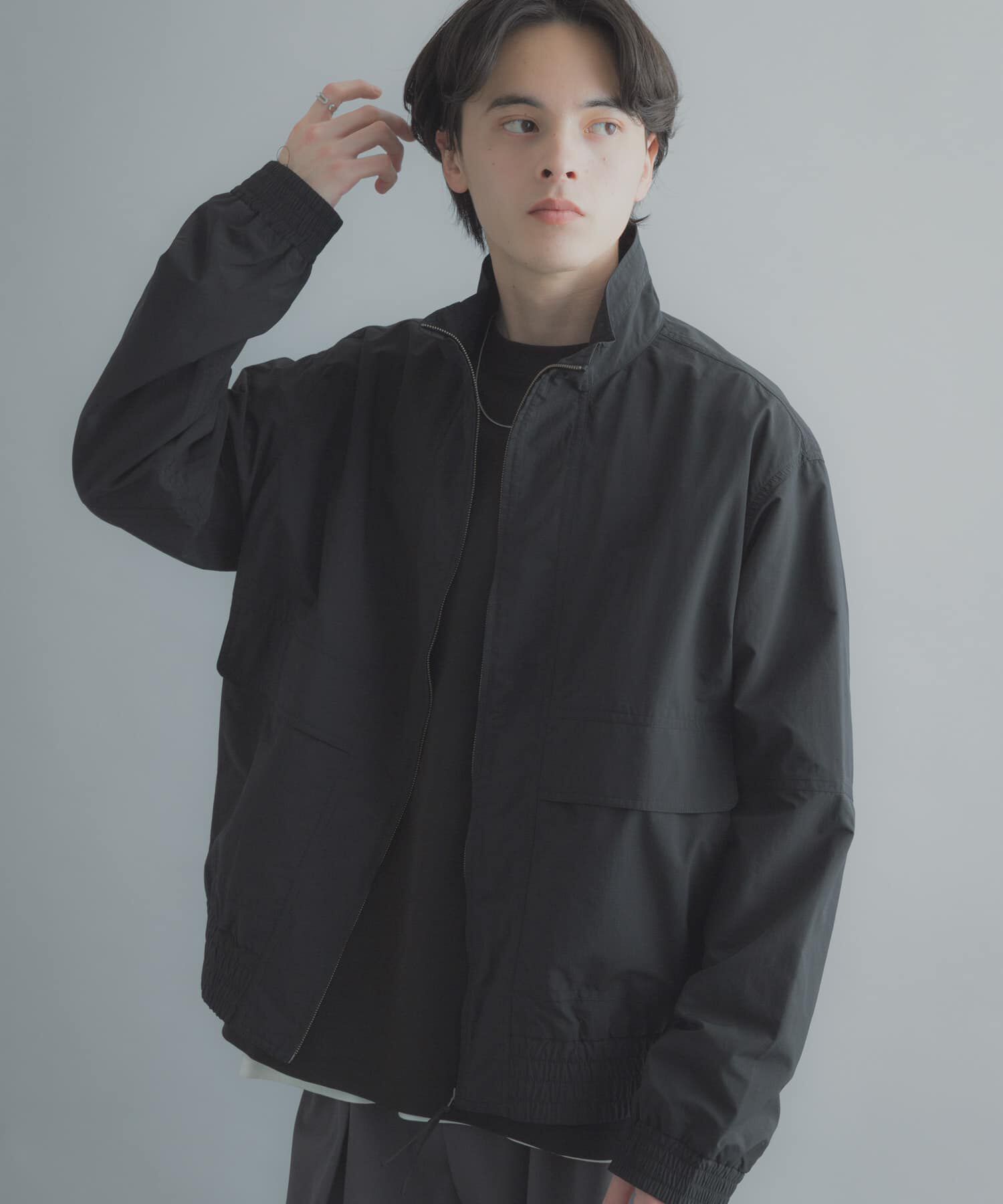 SENSE OF PLACE by URBAN RESEARCH「リップストップナイロンブルゾン」|ブルゾン・スタジャン|