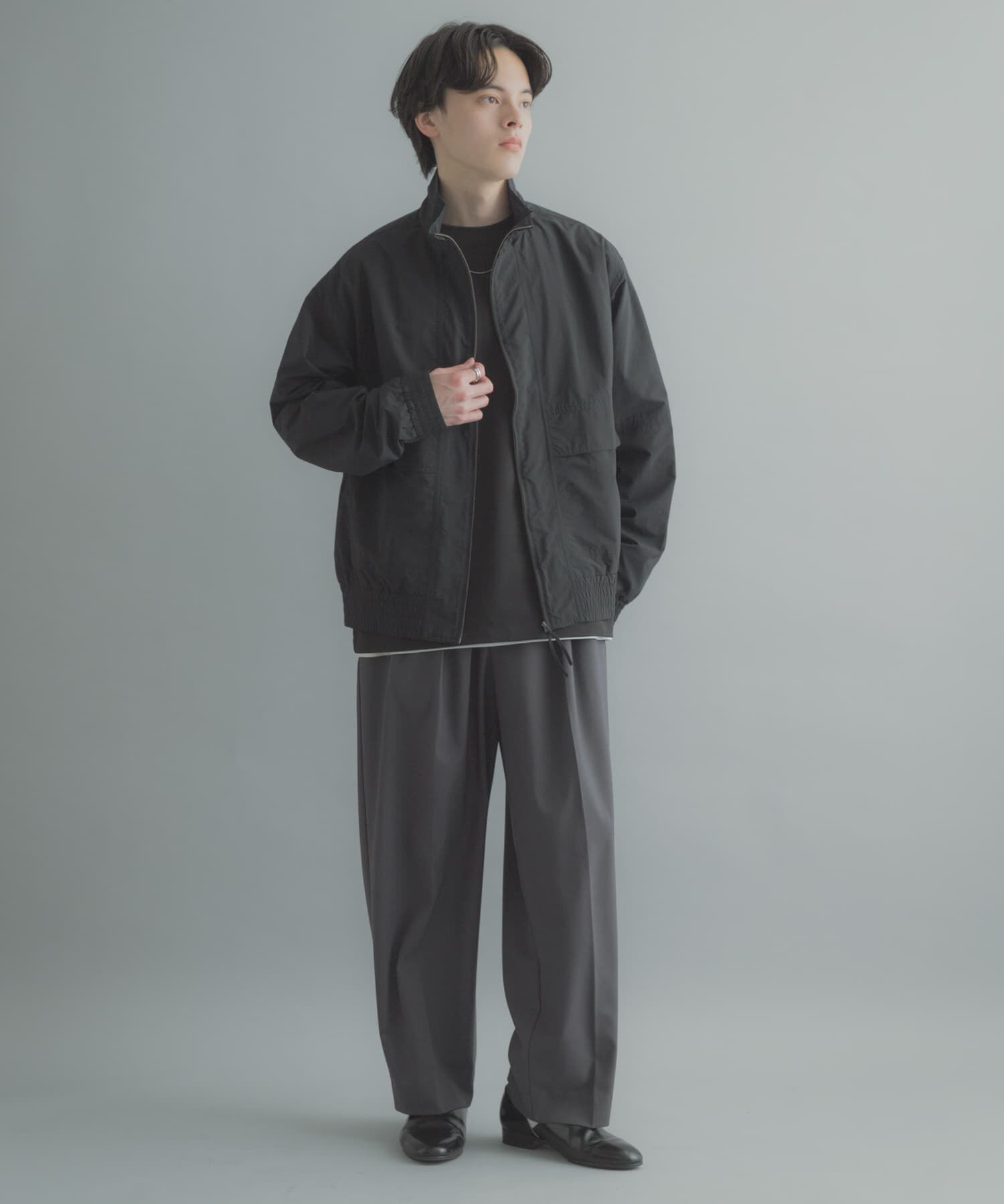 SENSE OF PLACE by URBAN RESEARCH「リップストップナイロンブルゾン」|ブルゾン・スタジャン|