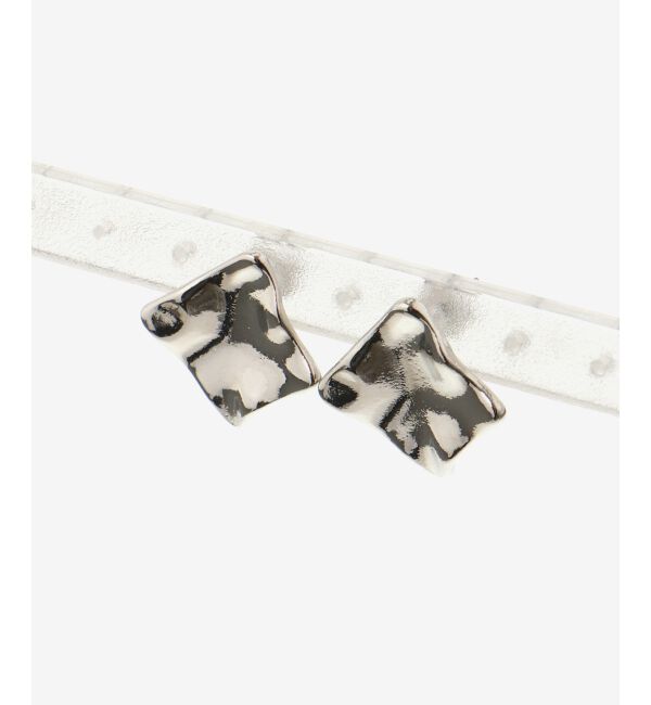 le.coeur blanc「ニュアンススクエアピアス」|ピアス|