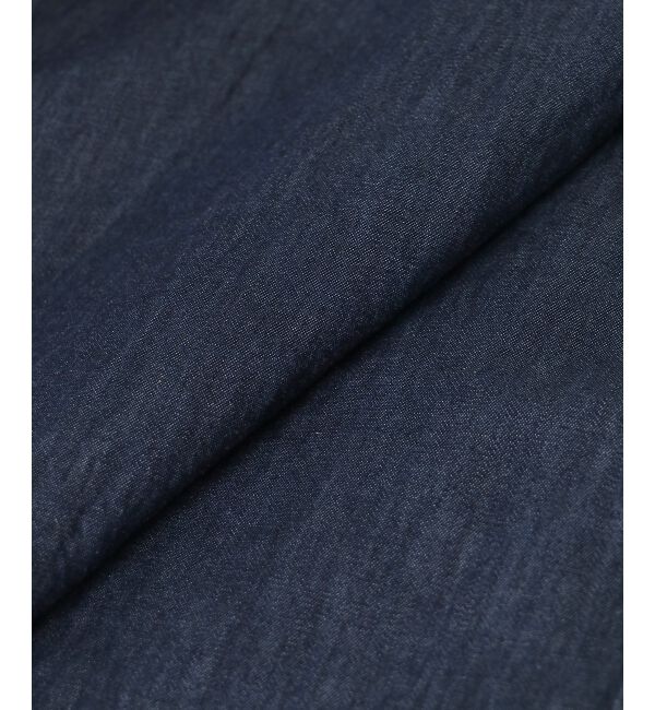 le.coeur blanc「《WEB限定アイテム》バックデザインオーバーデニムシャツ」|シャツ・ブラウス|