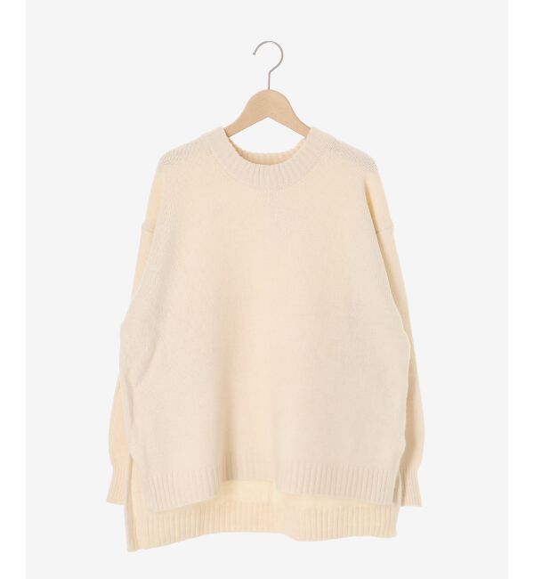  「《WEB限定アイテム》ワイドシルエットクルーネックプルオーバー」|ニット・セーター|
